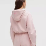 Loungeful Relaxed-Fit Full-Zip Cropped Hoodie