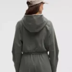 Loungeful Relaxed-Fit Full-Zip Cropped Hoodie Palm Deco