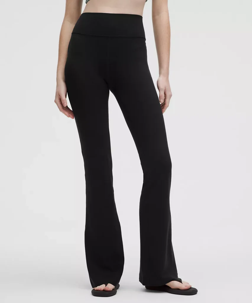 Groove Nulu High-Rise Flared Pant Regular Black