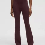 Groove Nulu High-Rise Flared Pant Regular Goodnight Plum