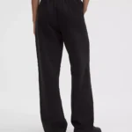 Loungeful Classic-Fit High-Rise Sweatpant Black