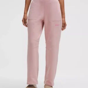 Loungeful Classic-Fit High-Rise Sweatpant  Mink Berry