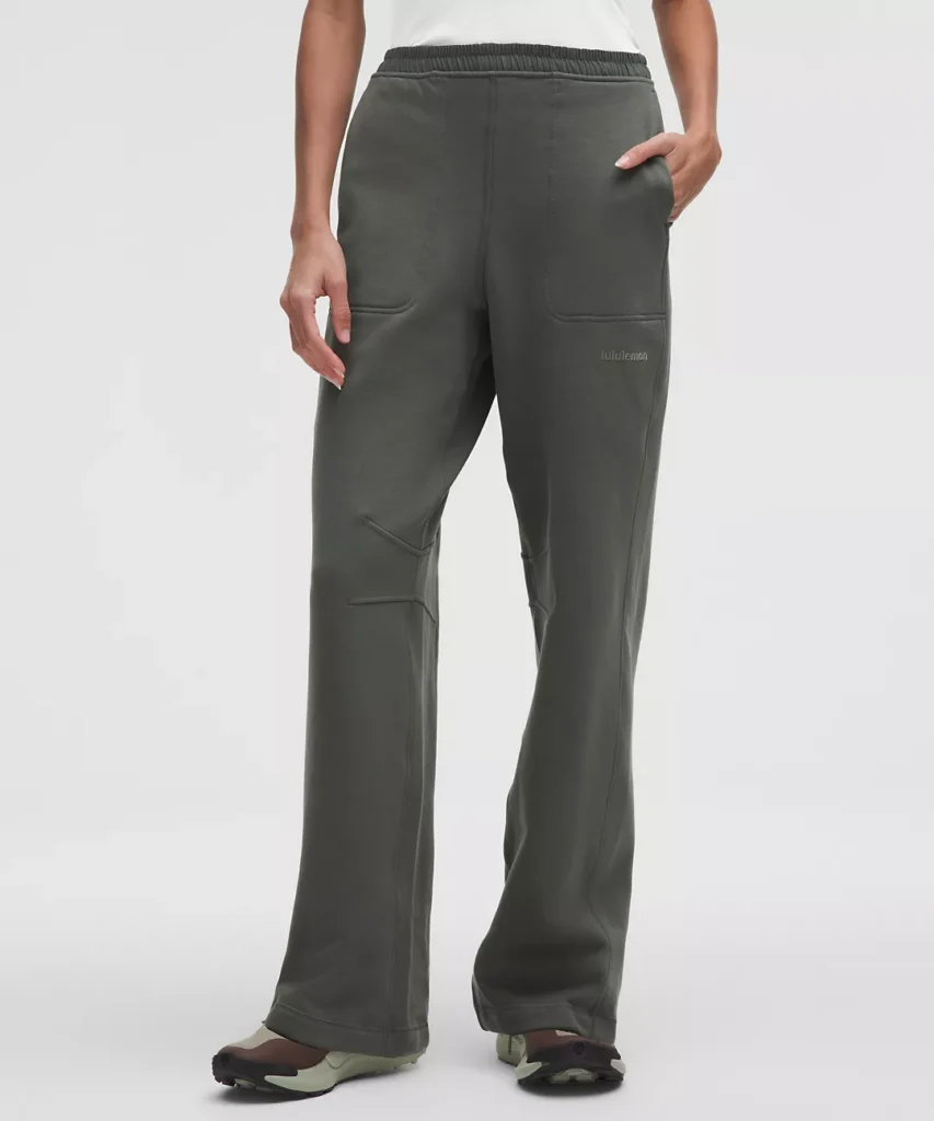 Loungeful Classic-Fit High-Rise Sweatpant Palm Deco